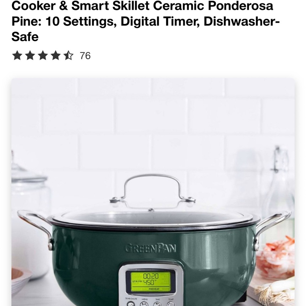 GreenPan Smart Skillet